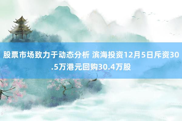 股票市场致力于动态分析 滨海投资12月5日斥资30.5万港元回购30.4万股