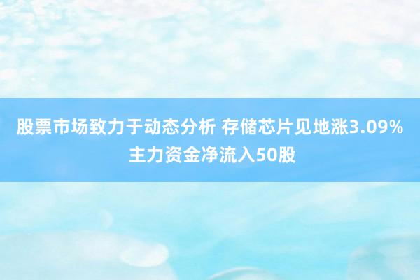 股票市场致力于动态分析 存储芯片见地涨3.09% 主力资金净流入50股